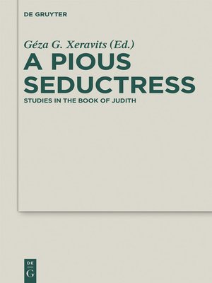 cover image of A Pious Seductress